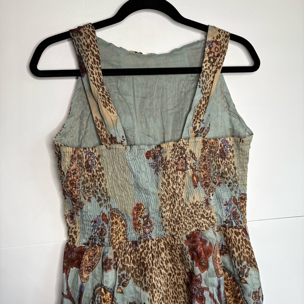 Multicolour Print Cotton Dress - Picture 9 of 13